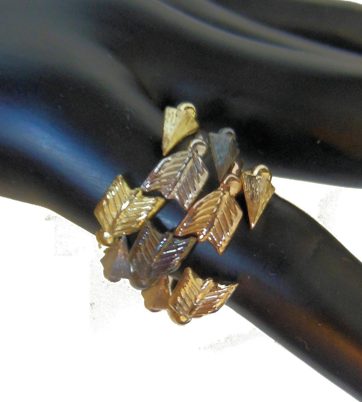 Custom Design: Arrow Stacking Rings - Yellow Gold- 18K
