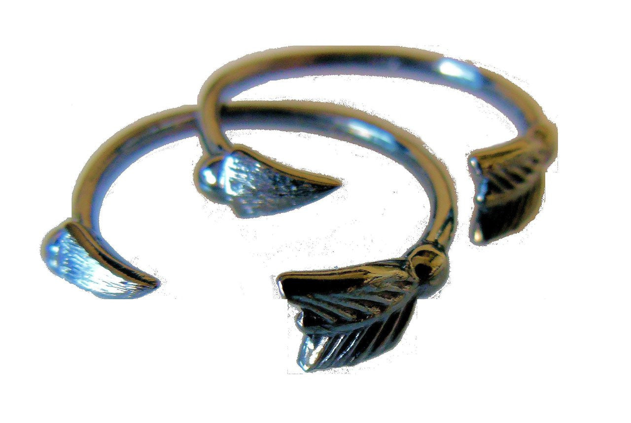 Custom Design: Arrow Stacking Rings - Yellow Gold- 18K