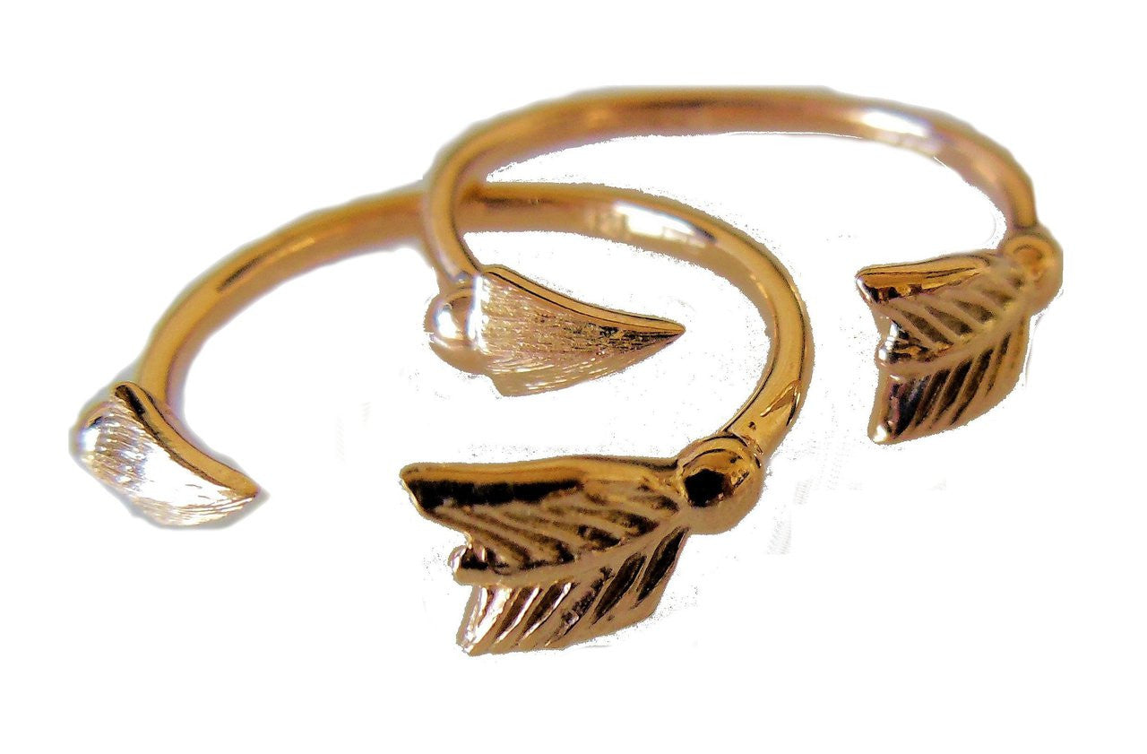 Custom Design: Arrow Stacking Rings - Rose Gold- 18K