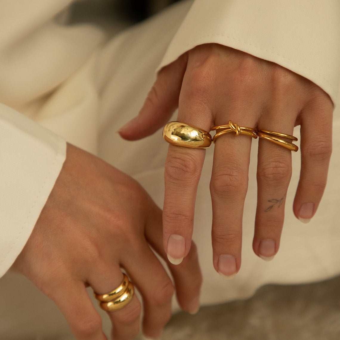 Gold Band Ring