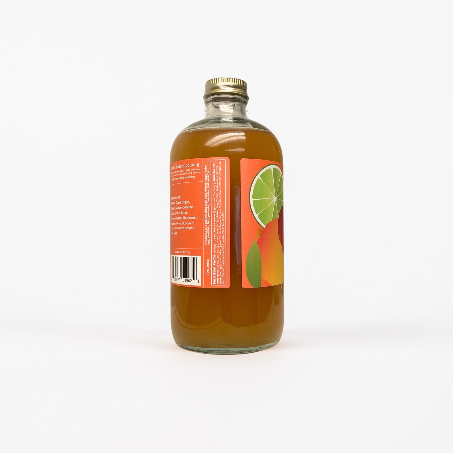 Mango-Habanero Margarita Cocktail & Mocktail Mixer, 16 fl oz-2