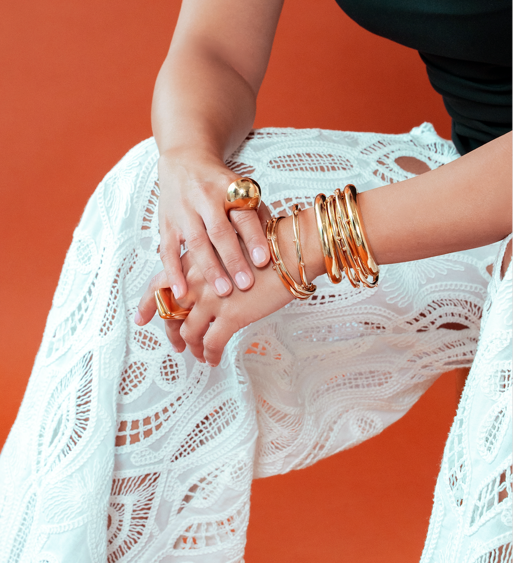 Bold Gold Dome Ring