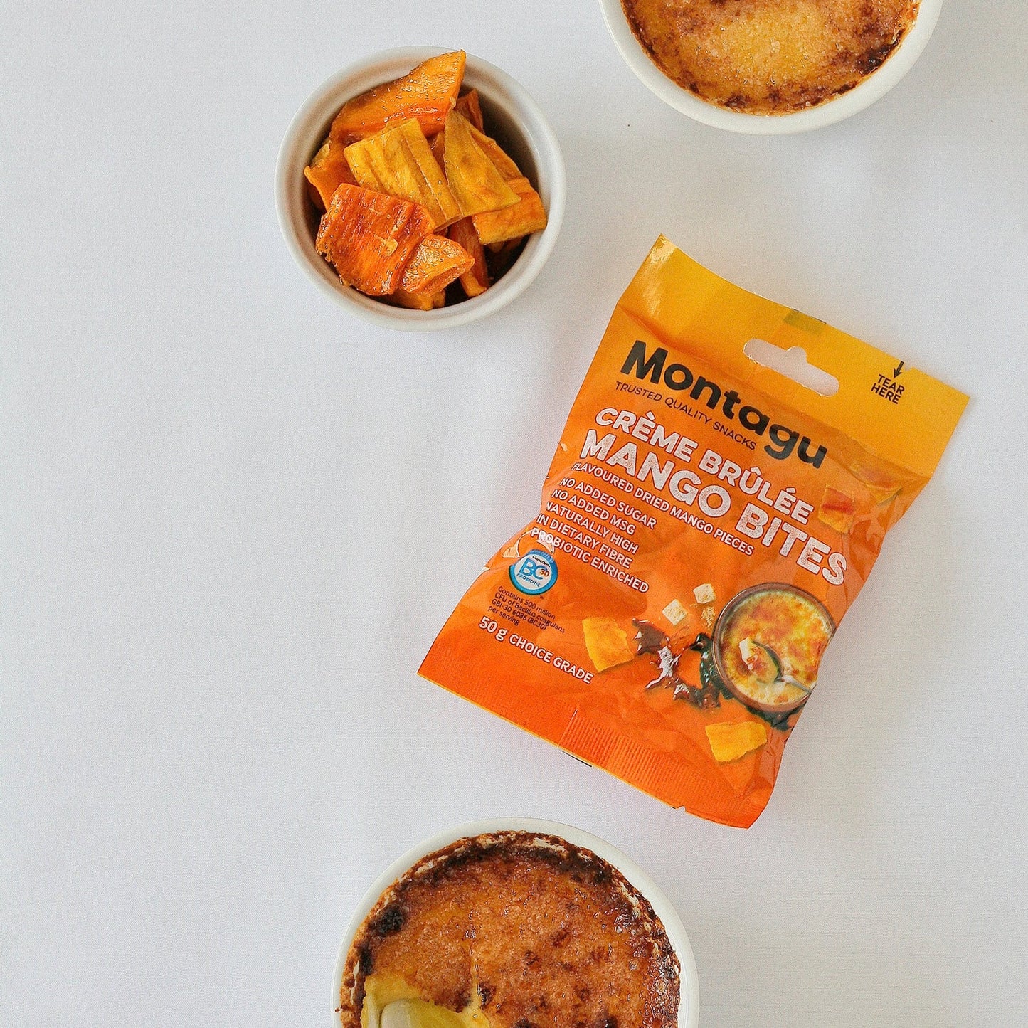 Montagu: Mango Bites - Crème Brulee Flavoured-3