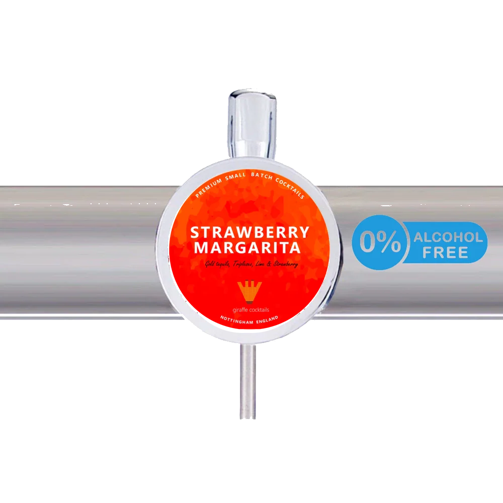Non Alcoholic Strawberry Margarita 12L PolyKeg