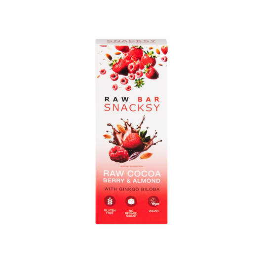 Raw Chocolate Very Berry with Gingko Biloba