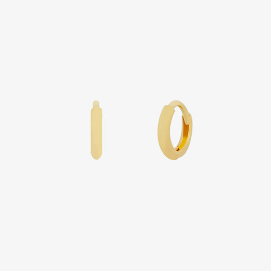 6mm huggie earring