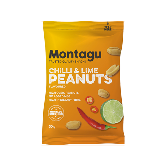 Montagu: Roasted Peanuts Chilli & Lime Flavoured 50g-0