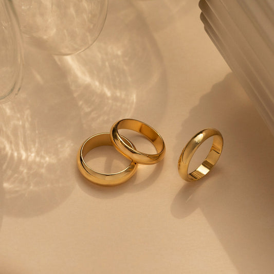 Gold Band Ring