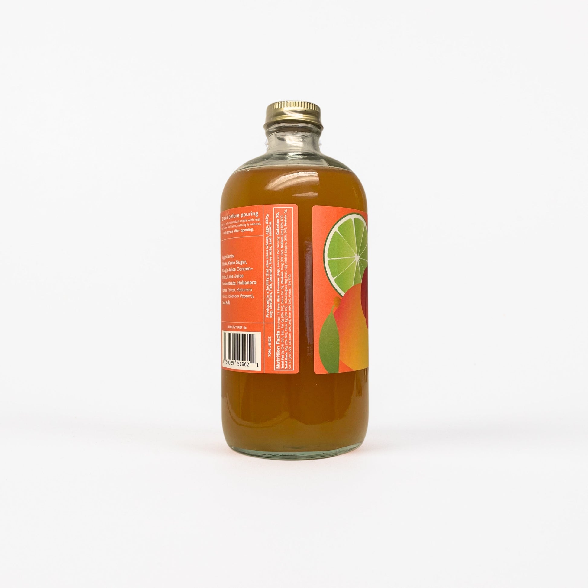 Mango-Habanero Margarita Cocktail & Mocktail Mixer, 16 fl oz-2