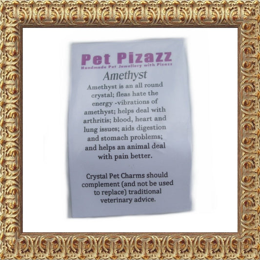 Pet Crystal Gemstone Charms